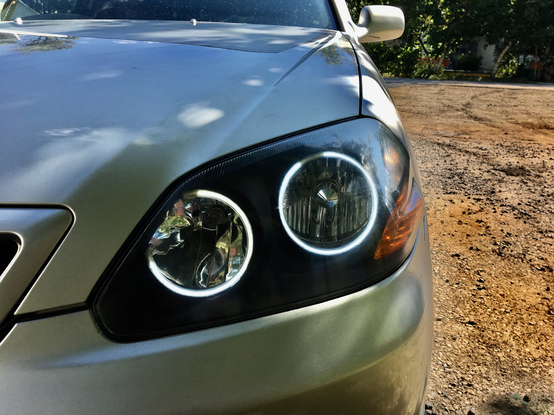 Окрашивание фар