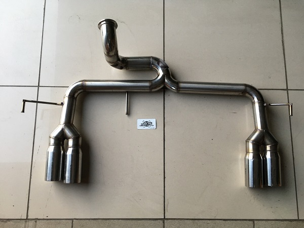 Раздвоение выхлопной системы